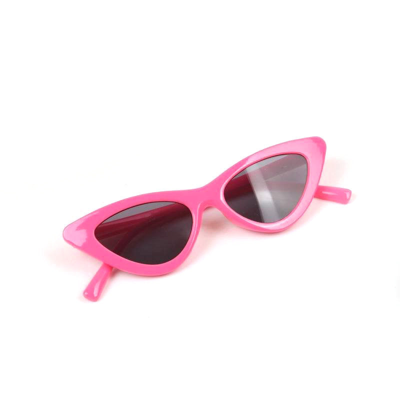 Wholesale Children's Fashion Triangle Cat's Eye Light Color Lens Sunglasses